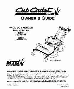 Cub Cadet Lawn Mower 833E-page_pdf